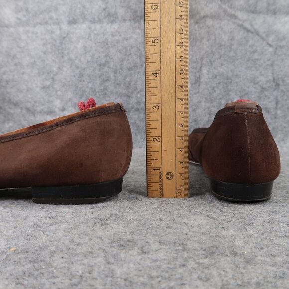 Naturalizer Shoes Womens 7 Loafer Flats Fashion Classic Career Cap Toe Leather - Picture 8 of 16